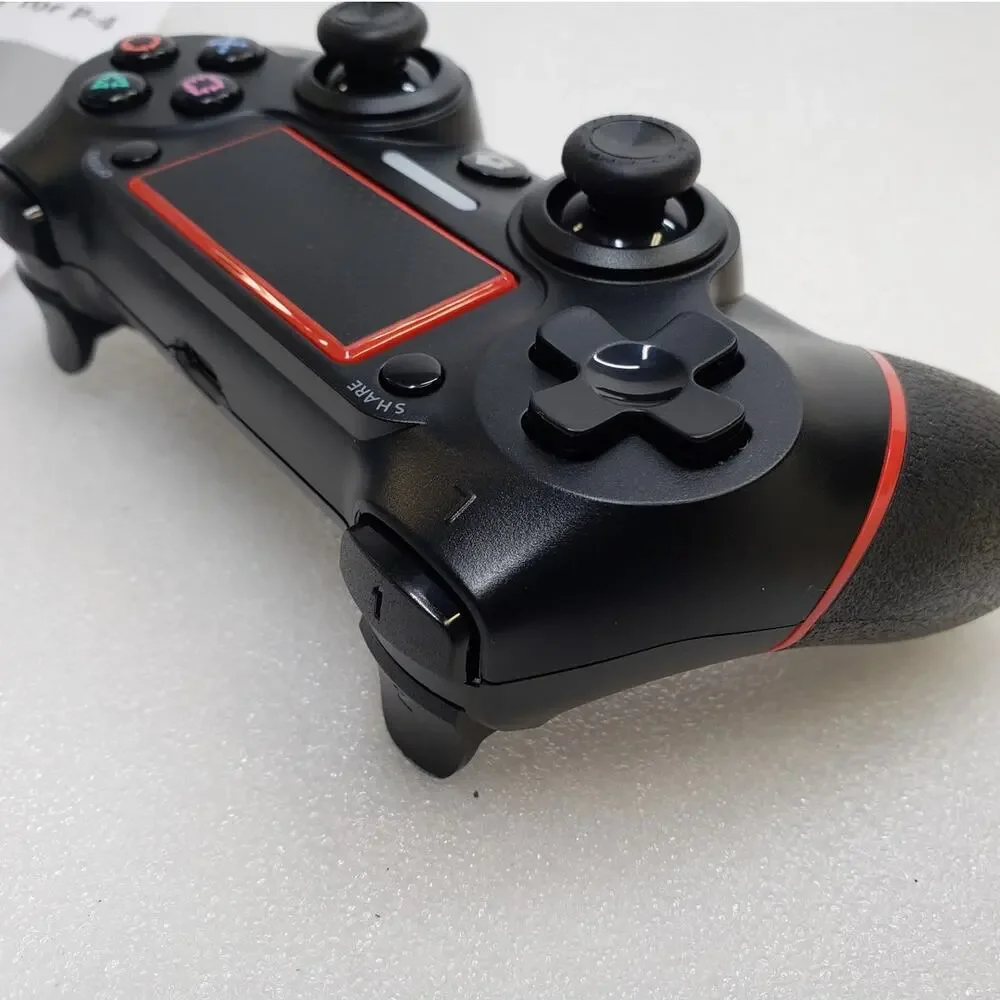Wireless Controller for PS4 / PC (Black with Red Accents)